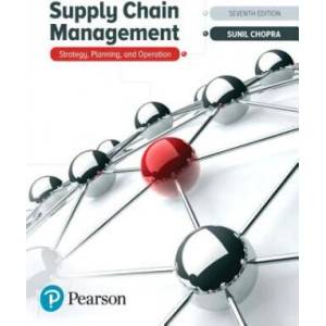 Supply Chain Management | CHOPRA SUNIL (ISBN: 9780134731889)
