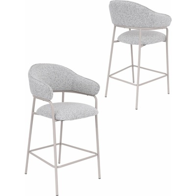 Avida Design Livia s opierkou na nohy sivá / kašmír