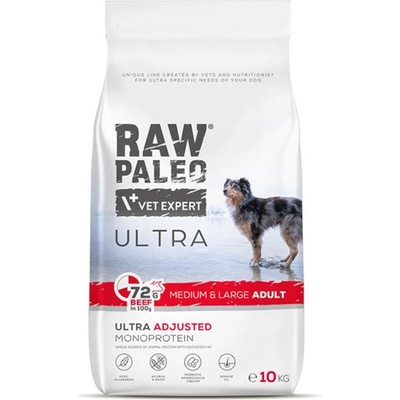 VetExpert Vetexpert Raw Paleo Ultra Beef Adult Medium/Large 10 кг