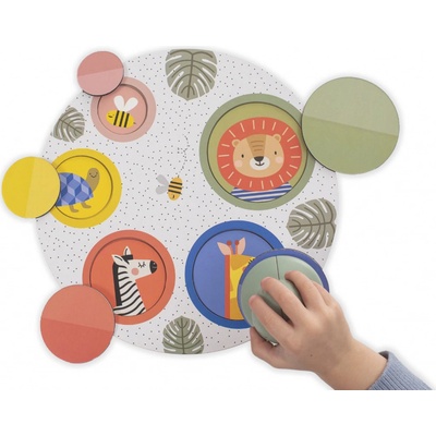Taf Toys Magnetické puzzle 4v1 – Zboží Dáma