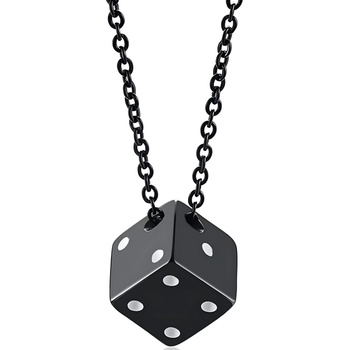 HARAHU Колие Dice - Черен KP34210 (34210)