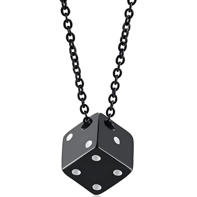 HARAHU Колие Dice - Черен KP34210 (34210)