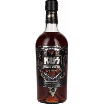 Kiss Detroit Rock Rum 45% 0,7 l (čistá fľaša)
