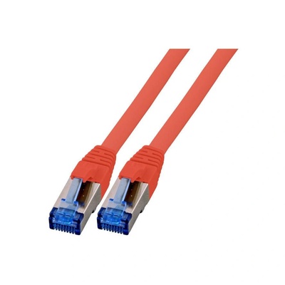 EFB-Elektronik RJ45 Patchkabel S/FTP, Cat. 6A, Cat7 TPE superflex, 0, 15m, ro (K5525FRT. 0, 15) (K5525FRT.0,15)