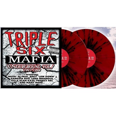 Three 6 Mafia - Underground. Vol. 1: 1991-1994 (Red/Black Splash Coloured) (2 LP) (0097037999117)