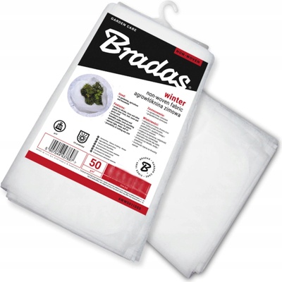 Bradas Zimní ochranná textilie bílá 2,1 x 10 m 50 g/m2