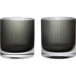 Ferm Living Ripple Tumbler Чаши, 250 ml, опушено сиво, 2 бр (1104270637)