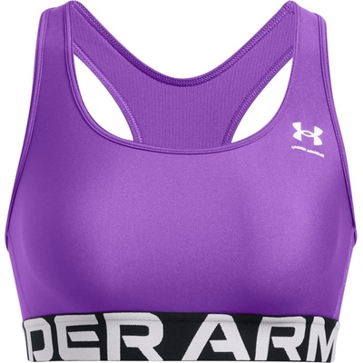 Under Armour HeatGear® Armour Mid Branded Sports Bra Women' - Purple