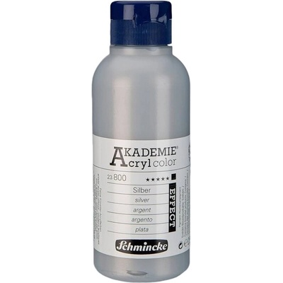 Schmincke Akademie АКРИЛНА боя 800 Silver 250 ml 1 бр (75.3153)