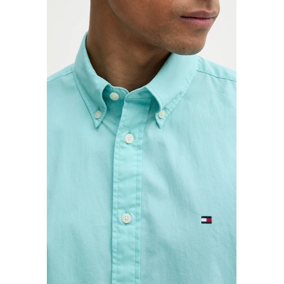 Tommy Hilfiger риза мъжка памучна (MW0MW42630)