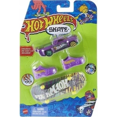Hot Wheels Skate Fingerboard And Shoes Tony Hawks Feline Risky