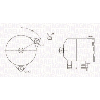 generátor MAGNETI MARELLI 063731913010