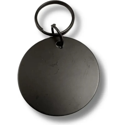 anipro Stainless Dog Медальон адресник 30 мм - черен