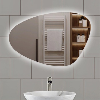 Lidiya Mirror Огледало за баня LED осветление LM Flare Whisper 900×700мм