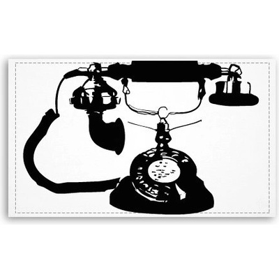Fotoobraz 120x70 cm velký Telefon