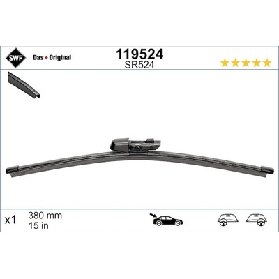 SWF Visioflex Rear 375 mm 119524