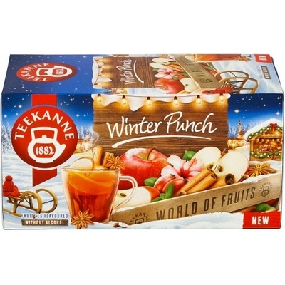Teekanne World of Fruits Winter Punch ovocno bylinný čaj aromatizovaný 20 x 2 g