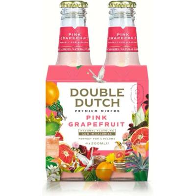 Double Dutch Pink Grapefruit 4 x 200 ml