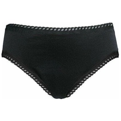 Anaé by Ecodis Menstruační kalhotky Panty na slabou menstruaci černé z certifikované biobavlny
