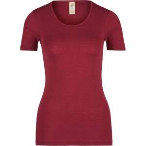 Engel Дамско копринено термобельо Engel Women's Undershirt S/S Merino base layer - Mallow - размер 46/48 (EU) (114-0819-0714)