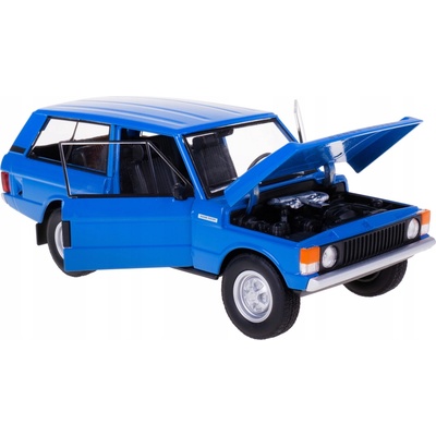 WELLY Kovové auto Land Rover Classic Range Rover modré 1:24