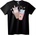 NOONEBRAND Тениска Еднорог и Котка в Чаша - S, Black