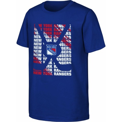 Outerstuff detské tričko New York Rangers Box Ss Ctn Tee