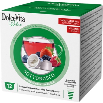 Dolce Vita Билков чай Dolce Vita Горска смес за Dolce Gusto 12 капсули
