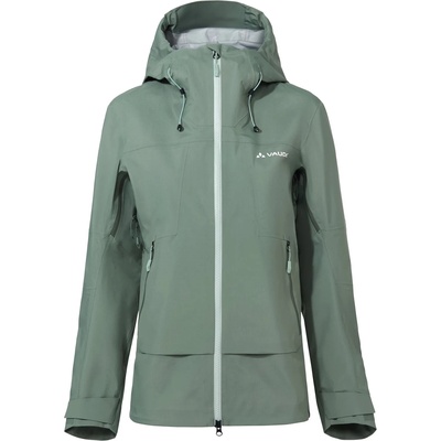 Vaude Дамско водоустойчиво яке Vaude Women's Croz Alpine 3L Jacket Waterproof jacket - Agave - размер 42 (EU) (102-4567-0215)