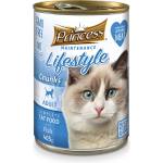 Petnutrition Бюджетна мокра храна за котки Princess Lifestyle парченца риба в сос