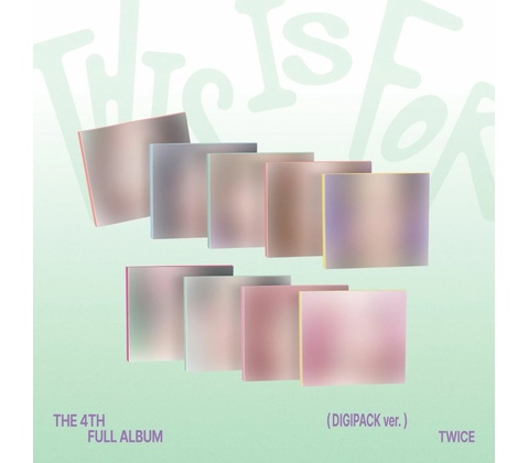 Twice - This Is For Digipack CD