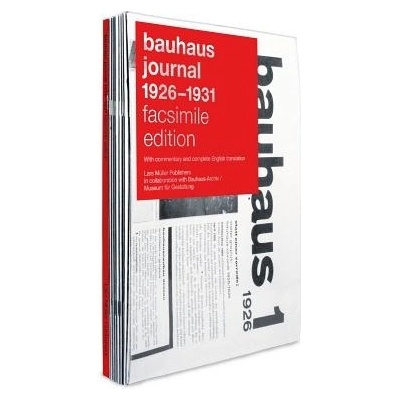 Bauhaus Journal 1926-1931 Muller LarsPevná vazba