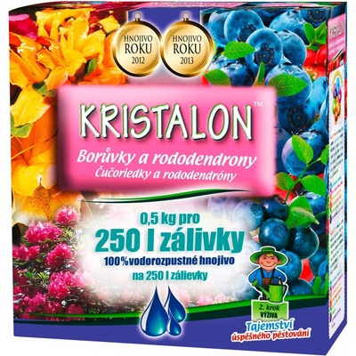 Agro Kristalon borůvky a rododenrony 0,5 kg