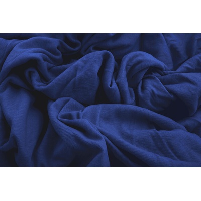 TOP Q jersey prosteradlo TMAVE MODRÉ bez dekoru 200x220