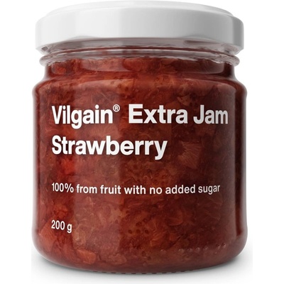 Vilgain extra Jam Jahoda bez pridaného cukru 200 g