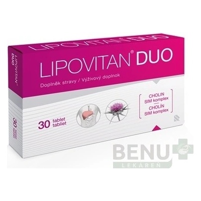 HBF Lipovitan Duo 30 tabliet