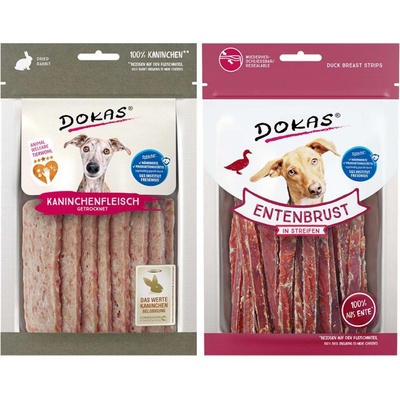 Dokas Snack variace chutí Kachna a králík 6 x 70 g
