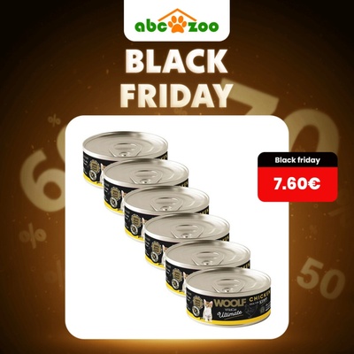 WOOLF WildCat Ultimate Kitten Chicken Pate 6 x 85 g