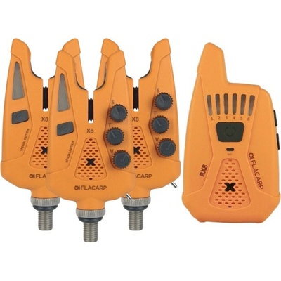Flacarp X8 s Príposluchom 3+1 Oranžová