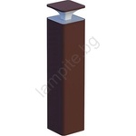 PANLUX Led Екстериорна лампа ornela led/6w/230v 3000k ip54 кафяв (px0390)