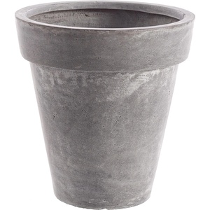 Bizzotto ДЕКОРАТИВНА САКСИЯ cement 37x38cm СИВА (0790554)