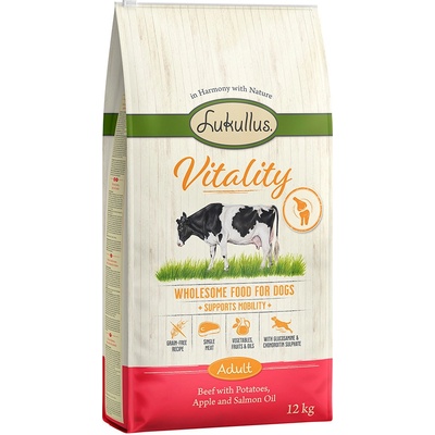 Lukullus Vitality Joints s hovězím bez obilnin 2 x 12 kg