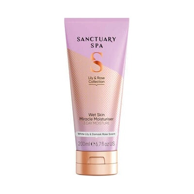 Sanctuary Spa Lily & Rose Collection hydratačné telové mlieko do sprchy 200 ml