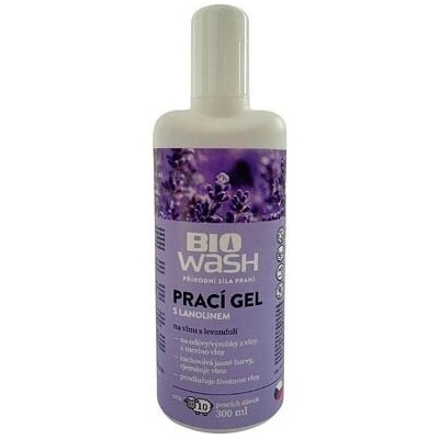Biowash gel s lanolinem na vlnu/levandule 300ml