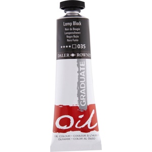 Daler Rowney Graduate Маслена боя Lamp Black 38 ml 1 бр (117038035)