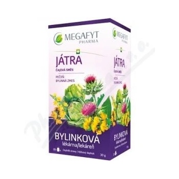 Megafyt Bylinková lékárna Játra čajová směs 20 x 1.5 g