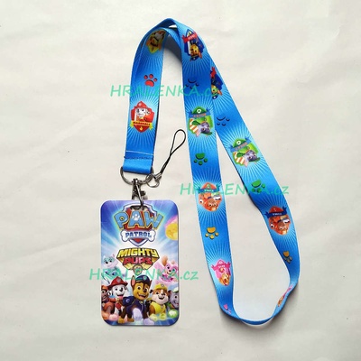 Šňůrka na krk 22410 s cedulkou Paw Patrol