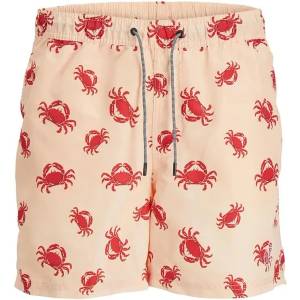 JACK & JONES Бански гащета Jack & jones Fiji Aop swimming shorts - Multicolor (Apricot Ice)