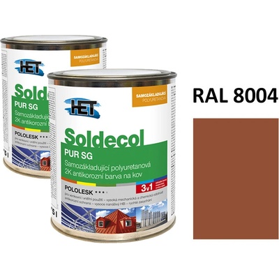 Soldecol PUR SG 0,75L RAL 8004