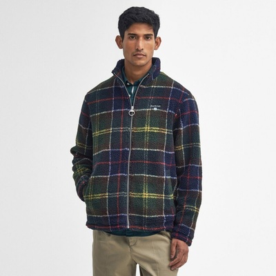 Barbour Tartan Sherpa klasická flísová košel'a